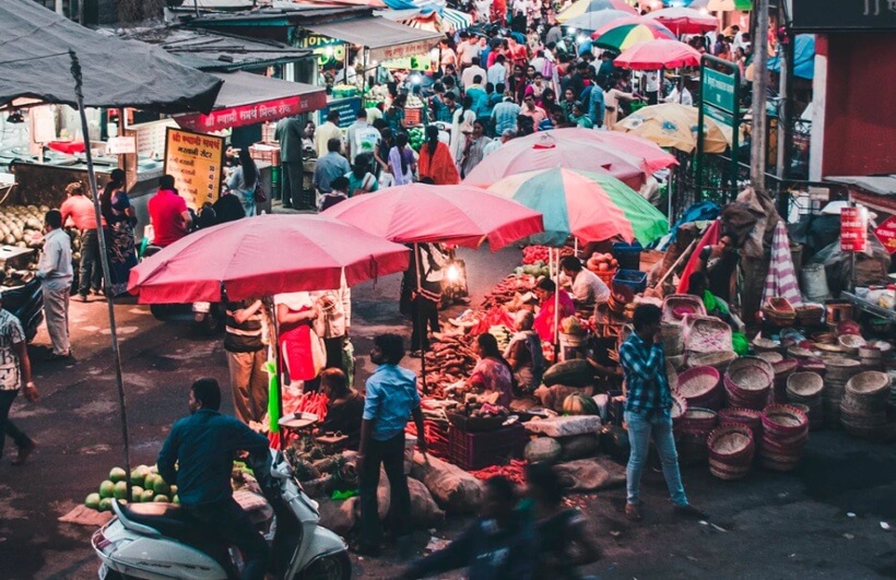 Pune's market
