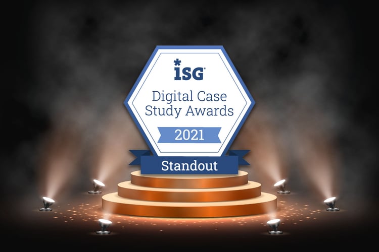 isg digital case study awards 2021
